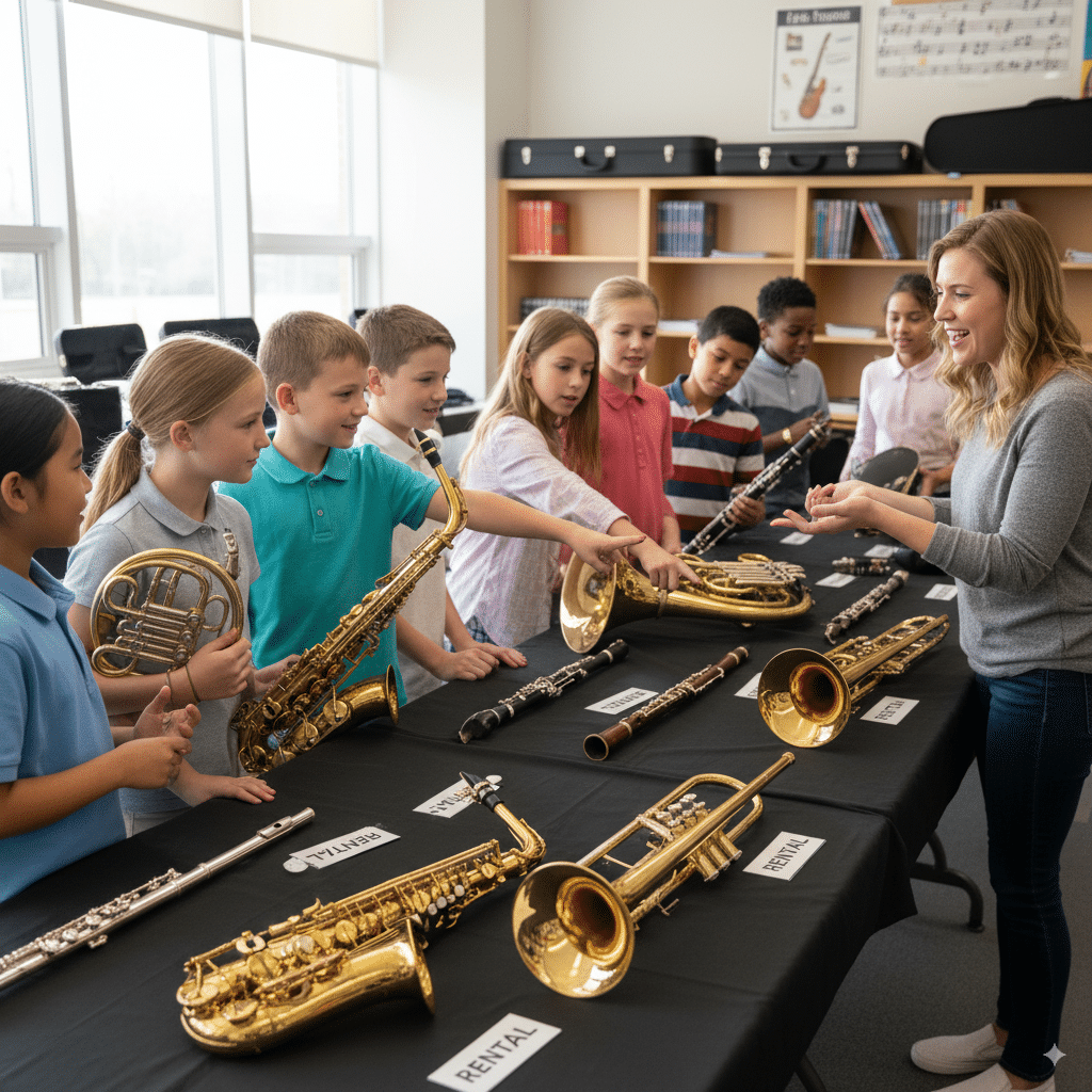 School Band Rentals in Raleigh NC