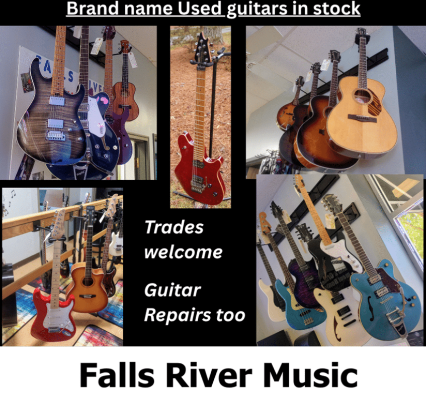 Used Guitars, Gear, Books